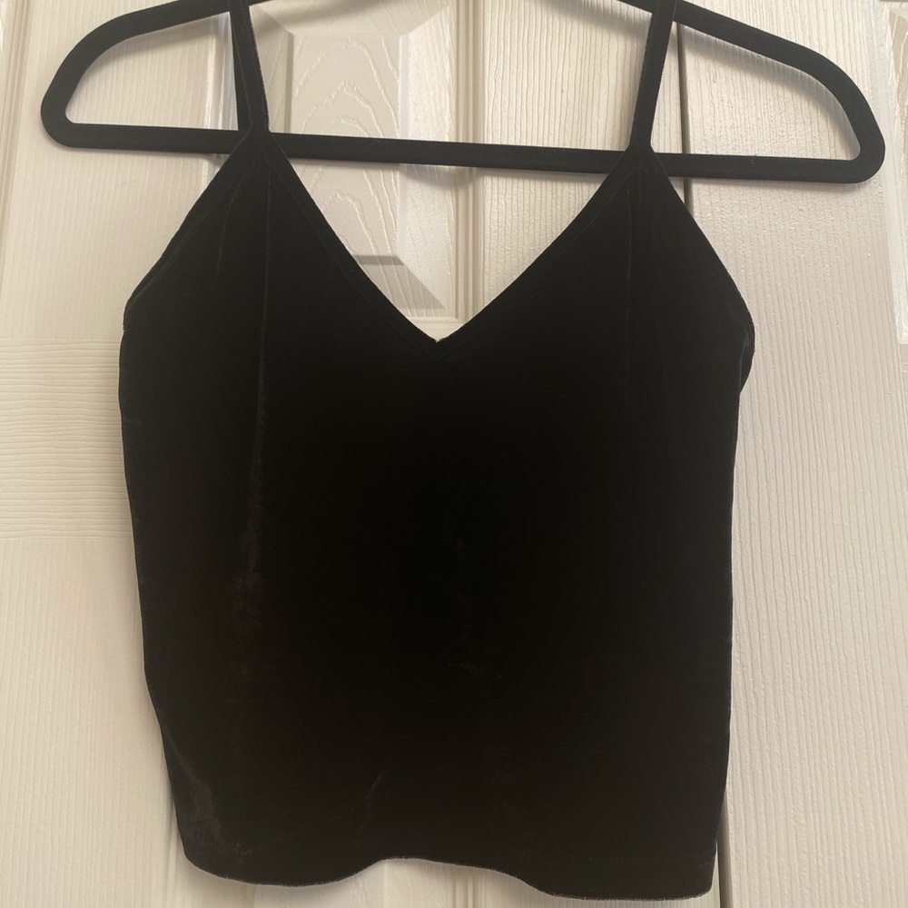 John Galt/Brandy velvet tank